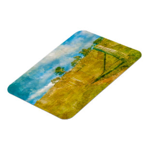 A magical pastoral landscape  magnet