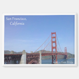 A magnet of Golden Gate Bridge in San Francisco