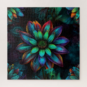 A magnificent large exotic flower blooming  jigsaw puzzle