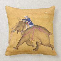 A Mahout riding an Elephant, from the Large Clive