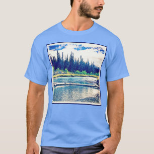 A Majestic Canadian Wilderness Forest. Buy Now T-Shirt