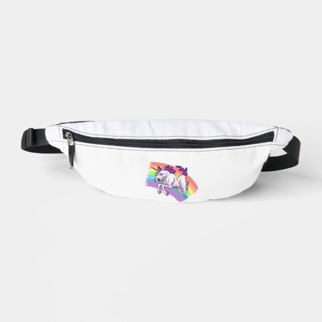 A Majestic Unicorn Fanny Pack (Front)