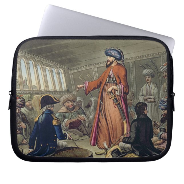 A Mameluke Delivering a Message from Mourad Bey, e Laptop Sleeve (Front)