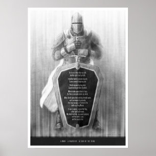 A Man, A Warrior, A Son of the King Poster