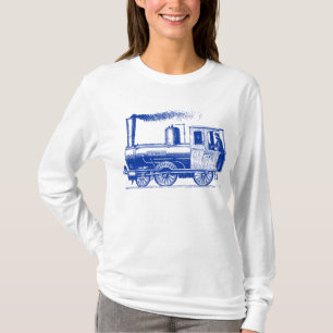 A Man and His Train - Navy T-Shirt