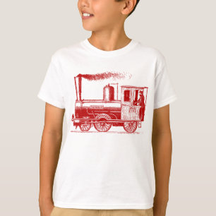 A Man and His Train - Ruby T-Shirt