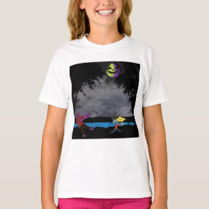 A man chased by zombies T-Shirt