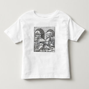 A Man loading a cannon Toddler T-shirt