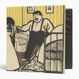 A man reproaches his pregnant mistress binder