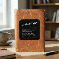 "A Man to Praise" Sentimental