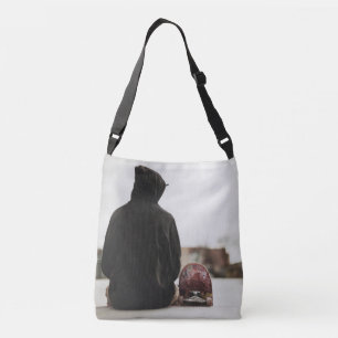 a man with it. ONEIGHTH Tokyo オリジナル Crossbody Bag