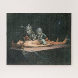 A Man's Near Death Experience & Gothic Spirits Jigsaw Puzzle