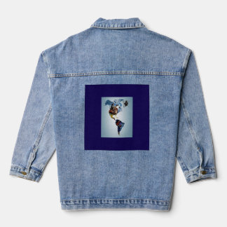 A MAP DENIM JACKET
