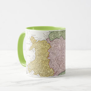 A Map of England   1760 Mug