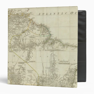 A map of South America, northern section Binder