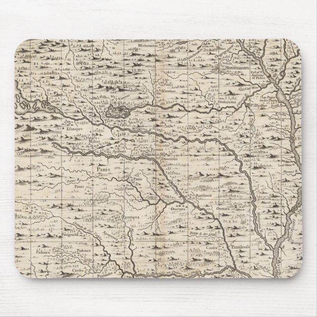 A Map of the British Empire in America Sheet 5 Mouse Pad (Front)