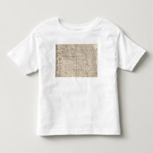 A Map of the British Empire in America Sheet 5 Toddler T-shirt
