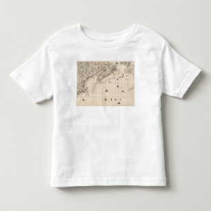 A Map of the British Empire in America Sheet 7 Toddler T-shirt