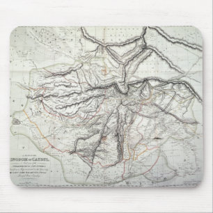 A Map of the Kingdom of Kabul Mouse Pad