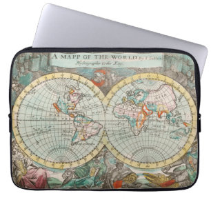 A Map of the World  Laptop Sleeve