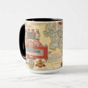 A Map of Yorkshire: West Riding Mug