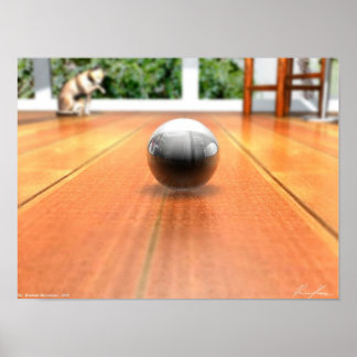 A Marble's Wold - Colour Poster