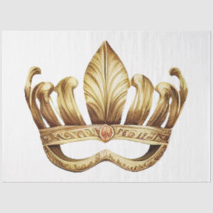 A Mardi Gras Mask Series Design 15 Tissue Paper