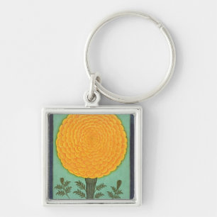 A Marigold, from the Small Clive Album (w/c on pap Keychain