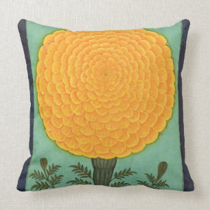 A Marigold, from the Small Clive Album (w/c on pap Throw Pillow