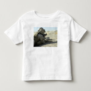 A Marine fires a M16A2 service rifle Toddler T-shirt