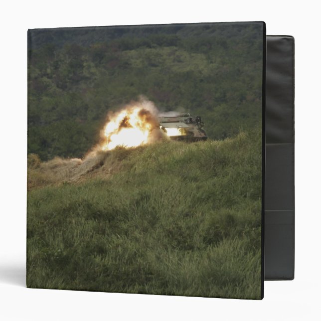 A Marine scores a direct hit Binder (Front/Inside)