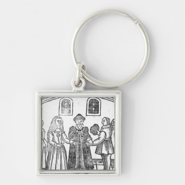 A Marriage Ceremony Keychain (Front)