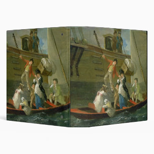 A Married Sailor's Adieu, c.1800 (oil on panel) Binder