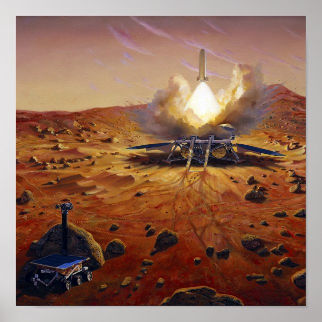 A Mars ascent vehicle 2 Poster (Front)