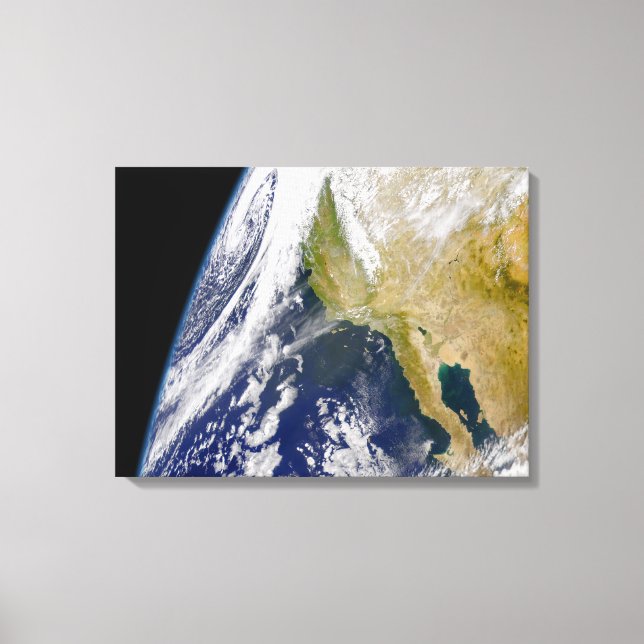 A massive low pressure system canvas print (Front)