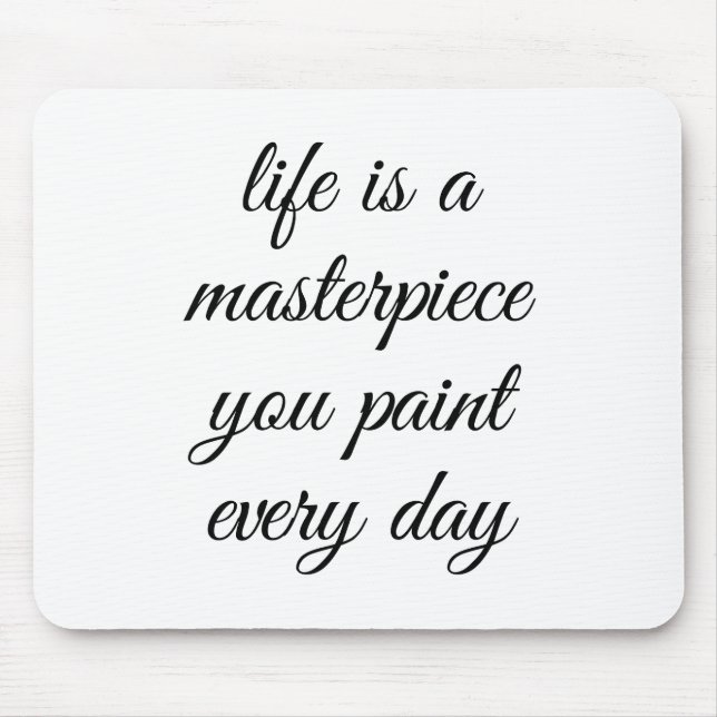 A Masterpiece Mouse Pad (Front)