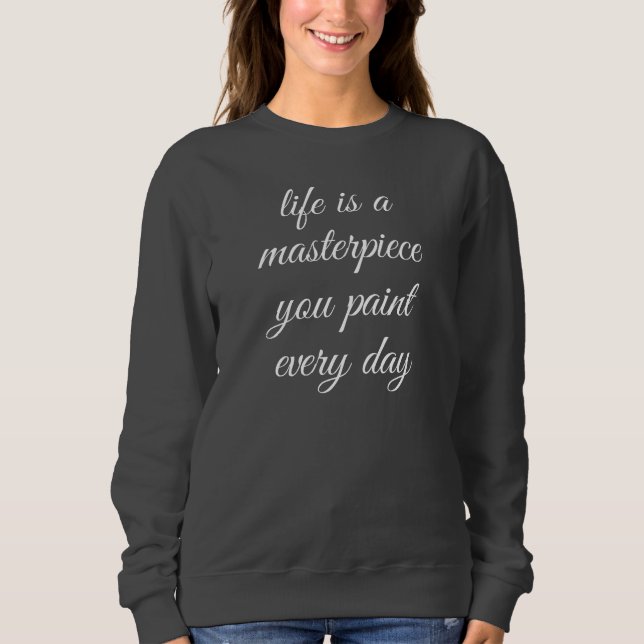 A Masterpiece Women's Basic Sweatshirt (Front)