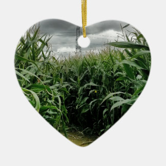 A maze of maize ceramic ornament