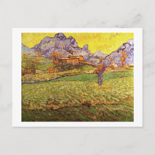 A Meadow in the Mountains, Vincent van Gogh Postcard