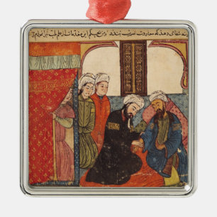 A Medical Consultation Metal Ornament