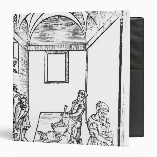 A Medieval Kitchen Binder (Front/Inside)