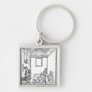 A Medieval Kitchen Keychain
