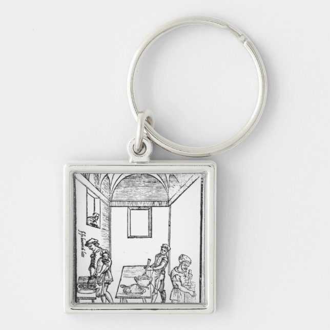 A Medieval Kitchen Keychain (Front)