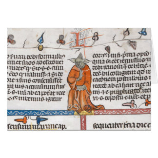 A medieval manuscript illustration from the 14th c
