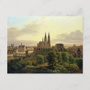 A Medieval Town in 1830, 1830 Postcard
