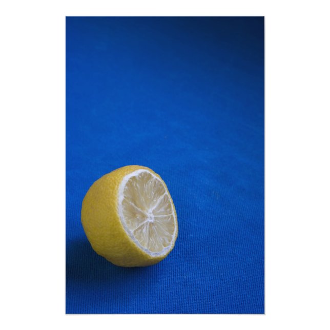 A Mediterranean Lemon Photo Print (Front)