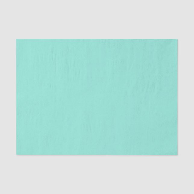 A Medium Aquamarine Green Tissue Paper (Front)