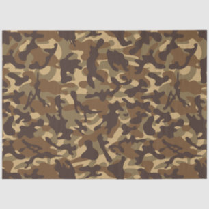 A Medium Desert Camouflage Tissue Paper
