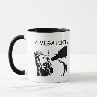 A Mega Pint? Jhonny and Amber Meme Coffee Mug