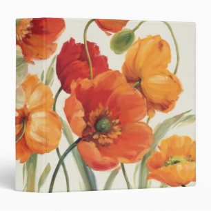 A Melody of Poppies Binder